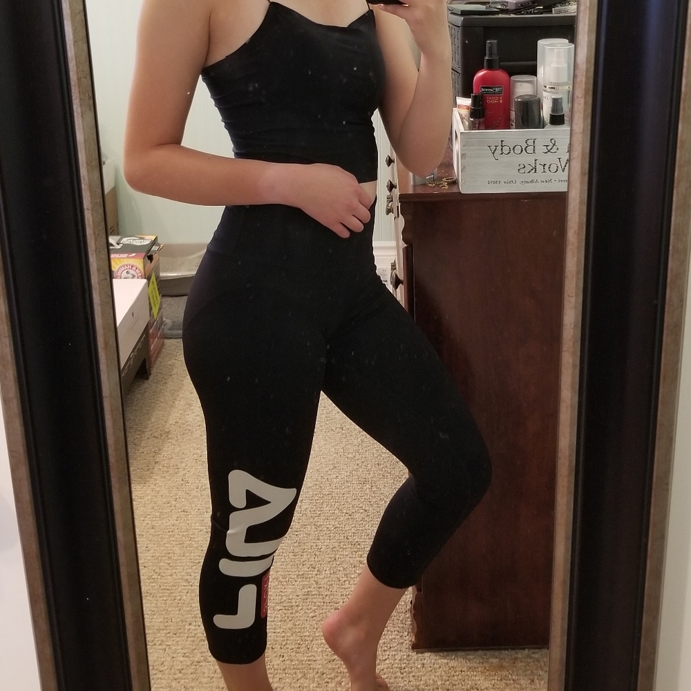 FILA SPORT Cropped Leggings